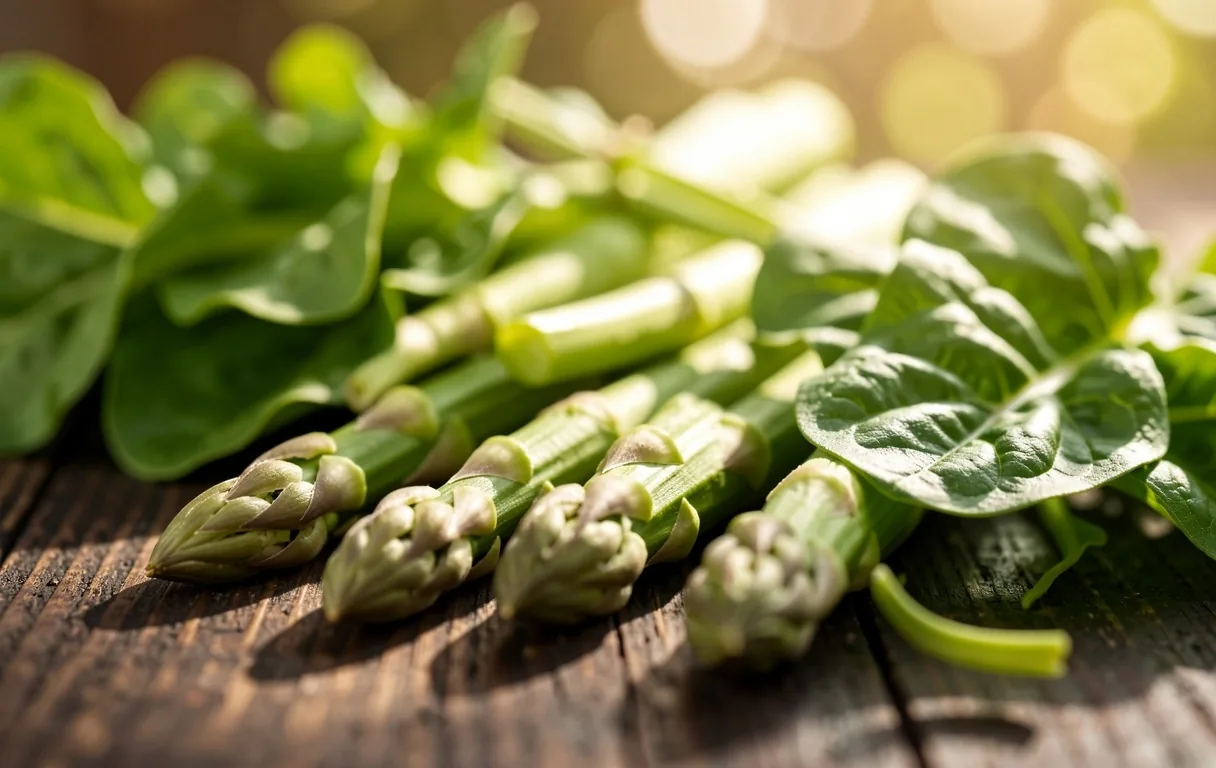 Vegetales frescos y nutrición